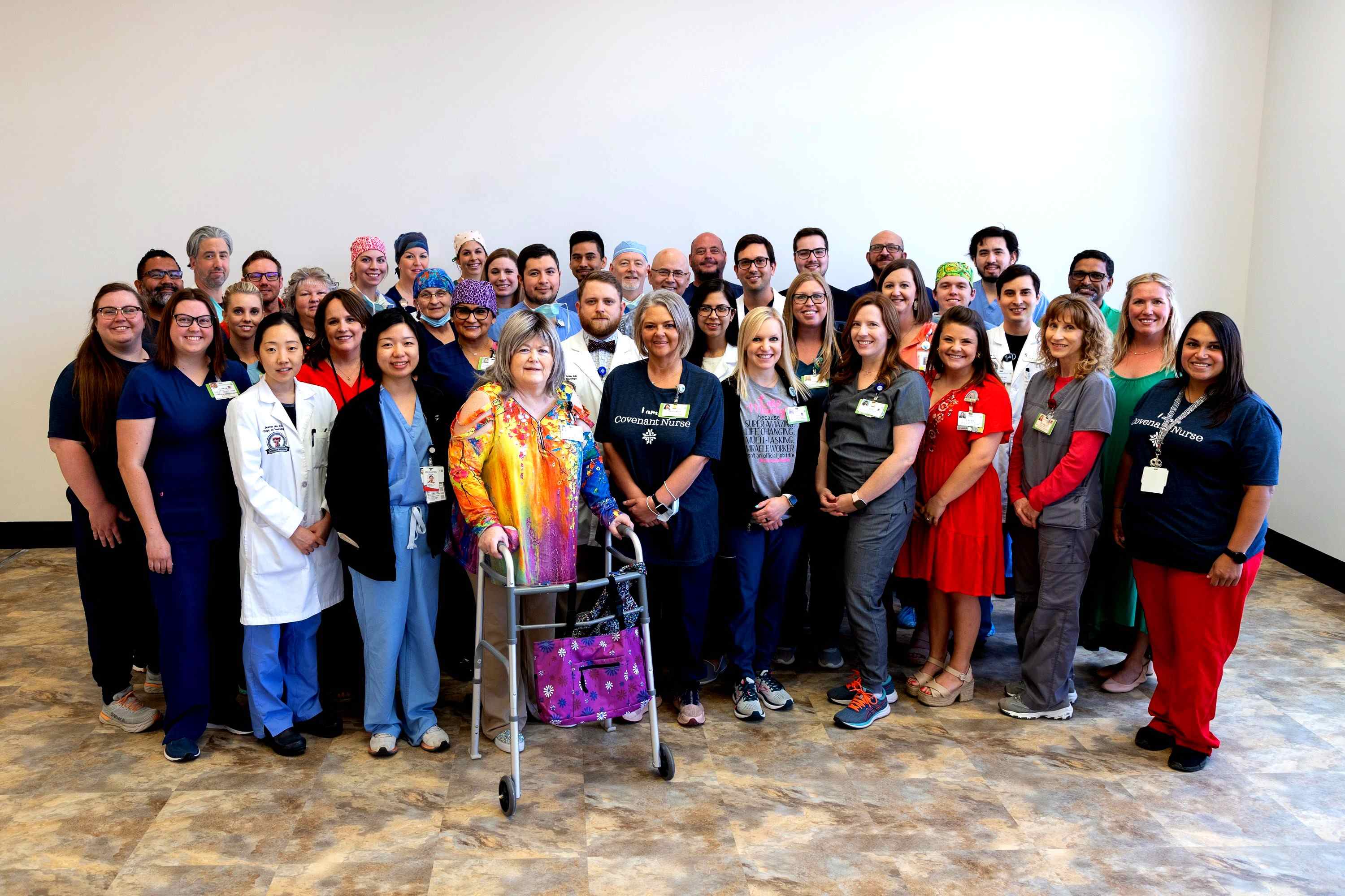 group of medical staff at Covenant Ready